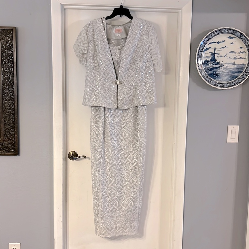 Sheer Elegant dress and jacket